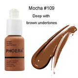 PHOERA Mineral Touch Whitening Concealer Facial Base Cream Brighten Moisturizer Face Liquid Foundation Makeup Primer TSLM1