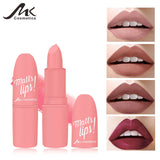 MK Brand 12 Colors Nude Matte Lipsticks batom mate Sexy Lips Color Cosmetics Waterproof Long Lasting Lipgloss Lip Tint Makeup